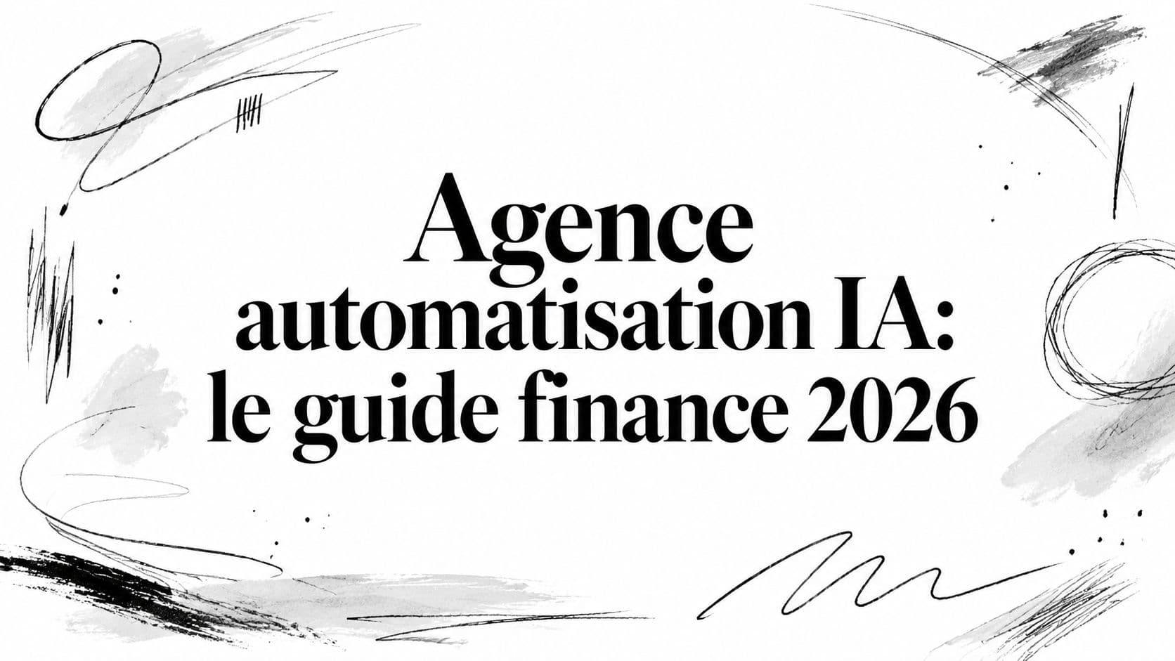 Agence automatisation IA: le guide finance 2026