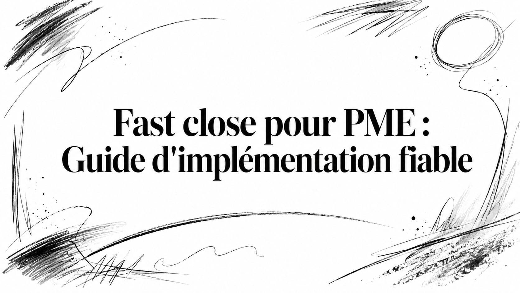 Fast close pour PME : Guide d'implémentation fiable