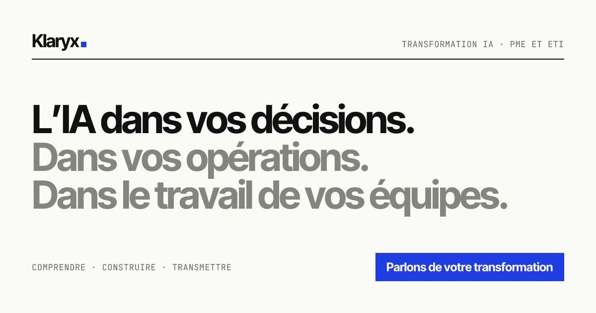 Transformation IA et automatisation IA pour PME et ETI